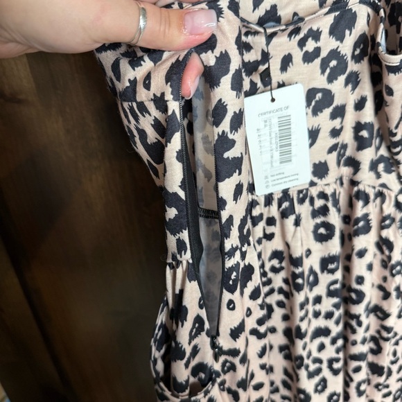 NWT Casual Sundress Sleeveless Summer A Line Spaghetti Strap Pockets size M - Picture 7 of 9